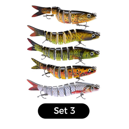 🎣🐟 Realistic Multi-Jointed Swimbait
