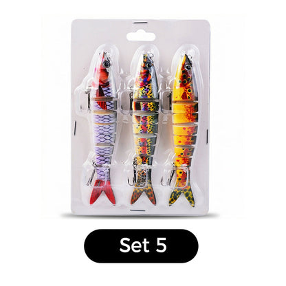 🎣🐟 Realistic Multi-Jointed Swimbait