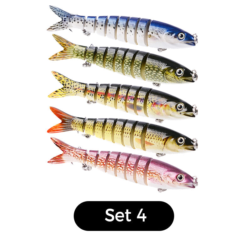 🎣🐟 Realistic Multi-Jointed Swimbait