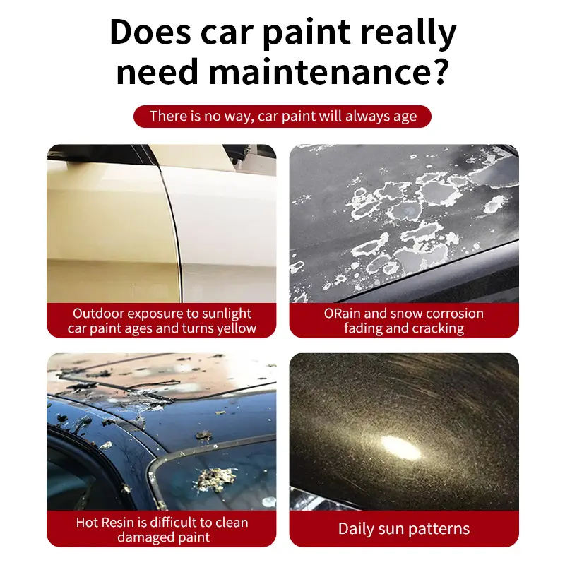 🔥3-in-1 Quick Effect Car Coating Spray ✨ High Protection Quick Coat & Ceramic Shield for Car Paint 🚗💎
