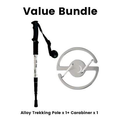 ⛰️ Adjustable Aluminum Alloy Trekking Pole – Durable, Shock-Absorbing, Lightweight 🌲