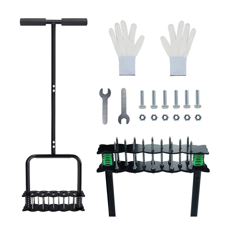 🌱💪 Manual Core Lawn Aerator – Deep Soil Plug Removal for Healthier, Better-Aerated Grass