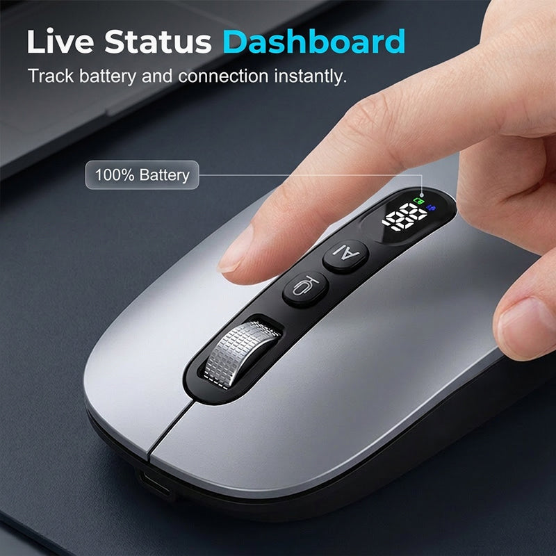 🎁2026 New Arrivals 50% OFF💥AI Smart Voice Wireless Mouse Real-Time Translation, Silent Click  Boosts Productivity For Work & Study! ⚡🖱️💬