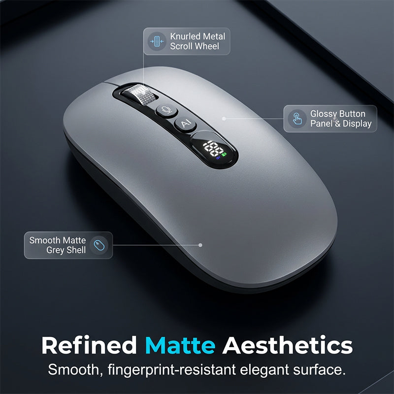 🎁2026 New Arrivals 50% OFF💥AI Smart Voice Wireless Mouse Real-Time Translation, Silent Click  Boosts Productivity For Work & Study! ⚡🖱️💬
