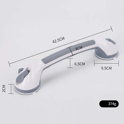 🚿✨ No-Drill Suction Support Handle – Quick-Install Bathroom Handhold for Shower & Tub