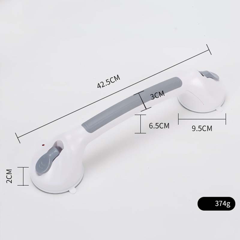 🚿✨ No-Drill Suction Support Handle – Quick-Install Bathroom Handhold for Shower & Tub