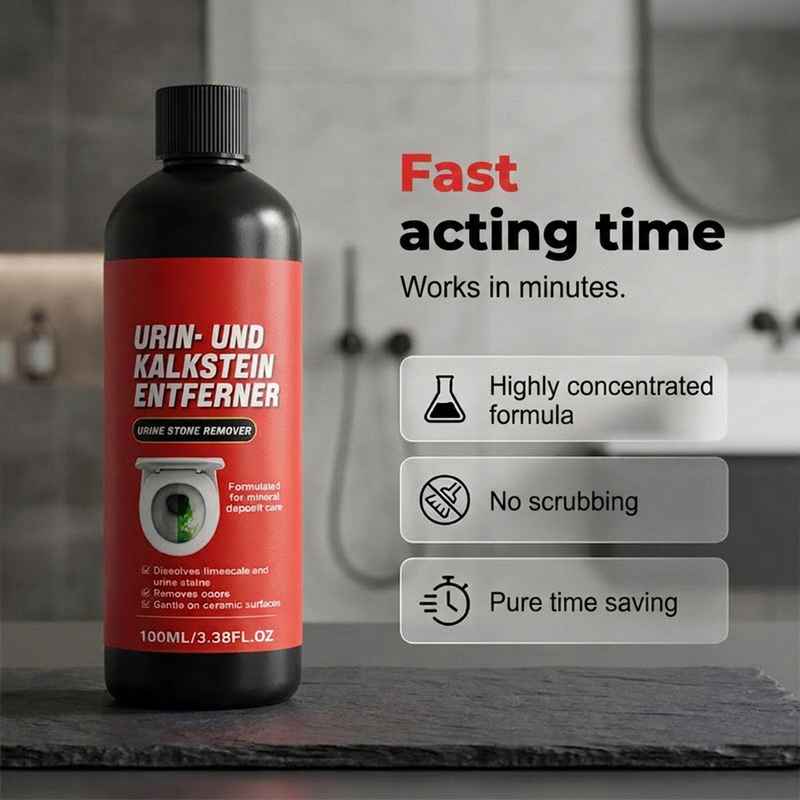 🔥Buy 2 Get 1 Free💎 Heavy-Duty Toilet Cleaner 🧪 Melts Away Years of Urine Scale & Limescale ✨ No More Scrubbing