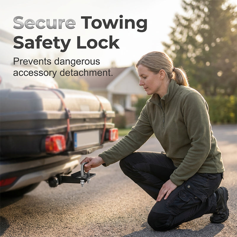 🚚🔒 Heavy-Duty Anti-Rattle Hitch Tightener – Tow With Confidence