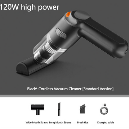 ⏰50% OFF – LAST CHANCE⏰ Cordless Car Vacuum – 10000Pa Suction, 4000mAh – 30-Min Runtime, Washable HEPA – Includes Nozzles & Cleaning Cloth! 🔥