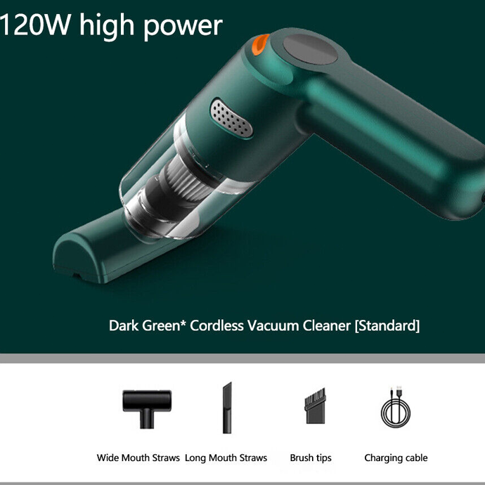 ⏰50% OFF – LAST CHANCE⏰ Cordless Car Vacuum – 10000Pa Suction, 4000mAh – 30-Min Runtime, Washable HEPA – Includes Nozzles & Cleaning Cloth! 🔥