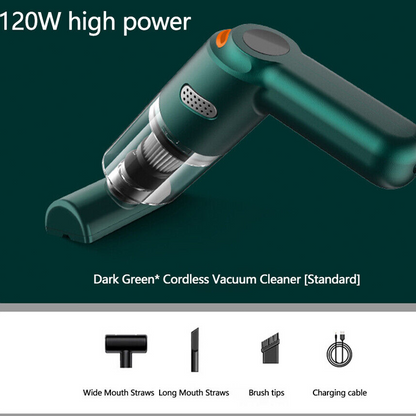 ⏰50% OFF – LAST CHANCE⏰ Cordless Car Vacuum – 10000Pa Suction, 4000mAh – 30-Min Runtime, Washable HEPA – Includes Nozzles & Cleaning Cloth! 🔥