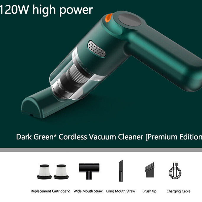 ⏰50% OFF – LAST CHANCE⏰ Cordless Car Vacuum – 10000Pa Suction, 4000mAh – 30-Min Runtime, Washable HEPA – Includes Nozzles & Cleaning Cloth! 🔥