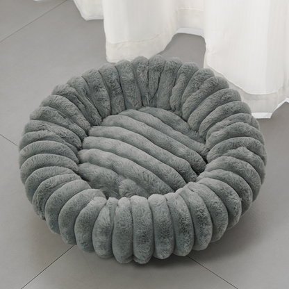 ☁️🐾 Cloud-Soft Round Comfort Bed for Cats & Dogs