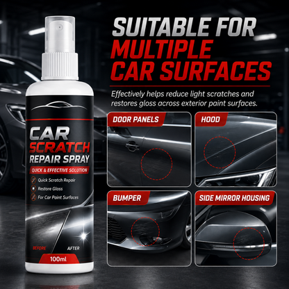 🥳2026 HOT SALE🥳💞50K+ SOLD!🚗Universal Car Scratch Repair Spray – Erases light scratches, swirl marks & scuffs fast. No body shop needed – restore your car’s gloss in minutes! 🛡️💨