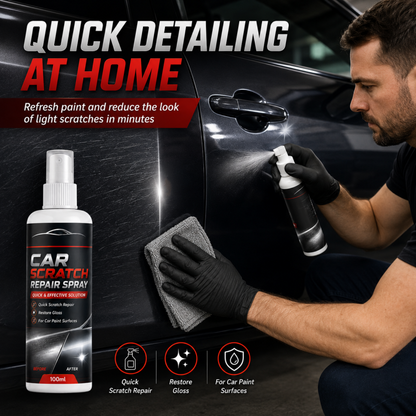 🥳2026 HOT SALE🥳💞50K+ SOLD!🚗Universal Car Scratch Repair Spray – Erases light scratches, swirl marks & scuffs fast. No body shop needed – restore your car’s gloss in minutes! 🛡️💨