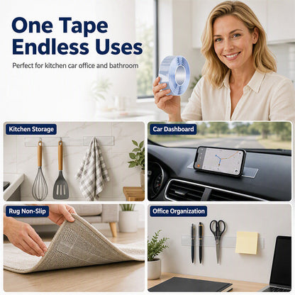 Clear Traceless Nano Mounting Tape