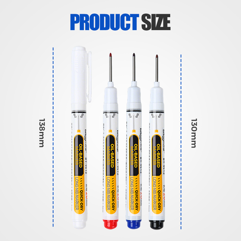 🛠️ Precision Tip Quick-Dry Oil-Based Marker Pen