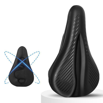 🚴‍♂️🧠 ComfortRide Memory Foam Saddle Pad – Waterproof Shock-Absorbing Bike Seat Cushion