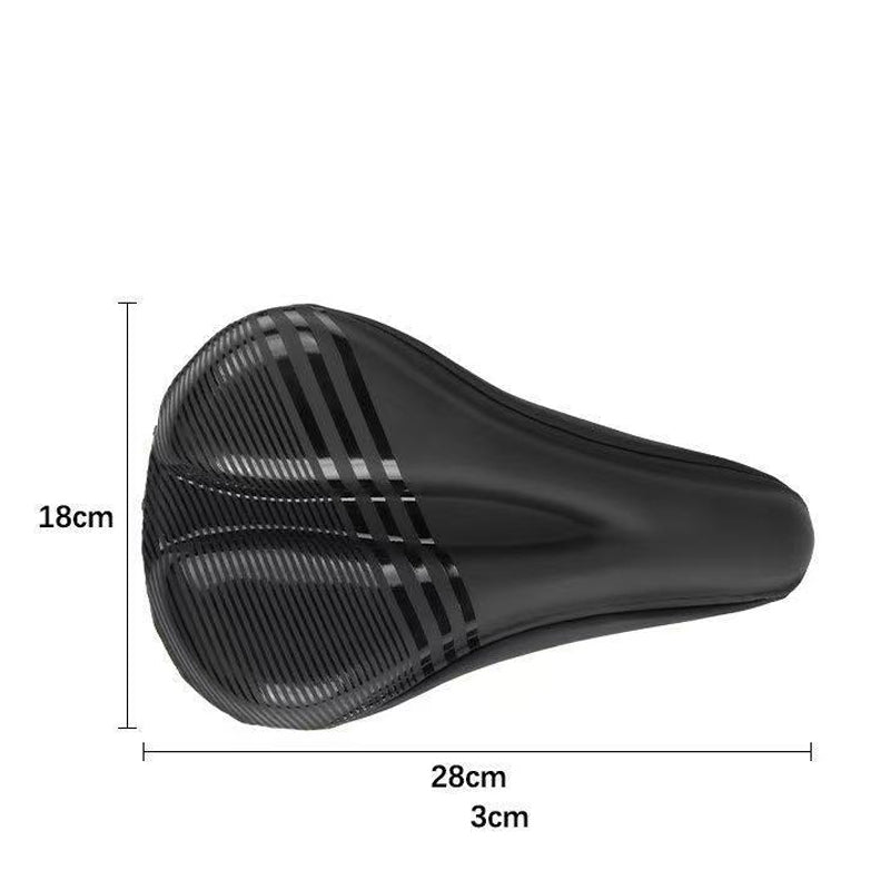 🚴‍♂️🧠 ComfortRide Memory Foam Saddle Pad – Waterproof Shock-Absorbing Bike Seat Cushion