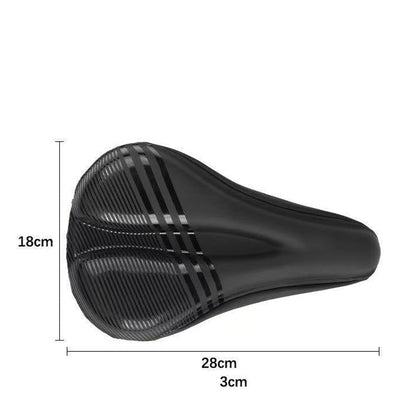 🚴‍♂️🧠 ComfortRide Memory Foam Saddle Pad – Waterproof Shock-Absorbing Bike Seat Cushion