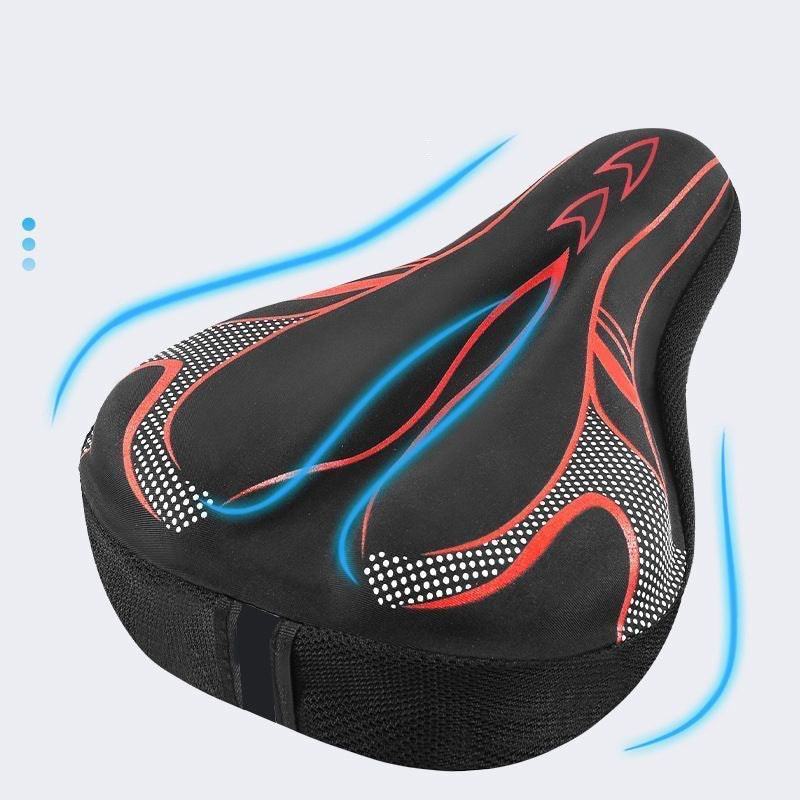 🚴‍♂️🧠 ComfortRide Memory Foam Saddle Pad – Waterproof Shock-Absorbing Bike Seat Cushion