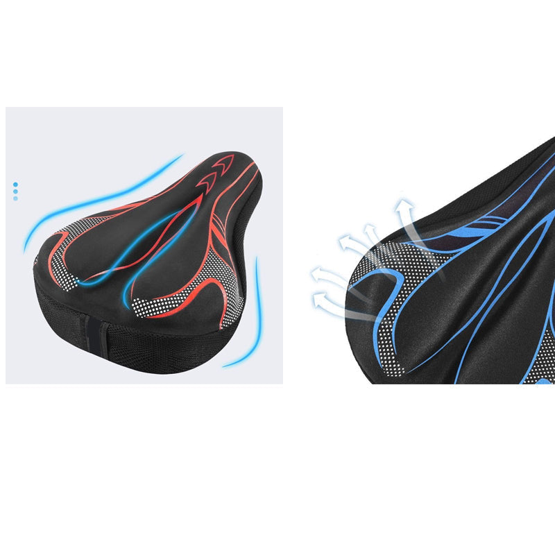 🚴‍♂️🧠 ComfortRide Memory Foam Saddle Pad – Waterproof Shock-Absorbing Bike Seat Cushion