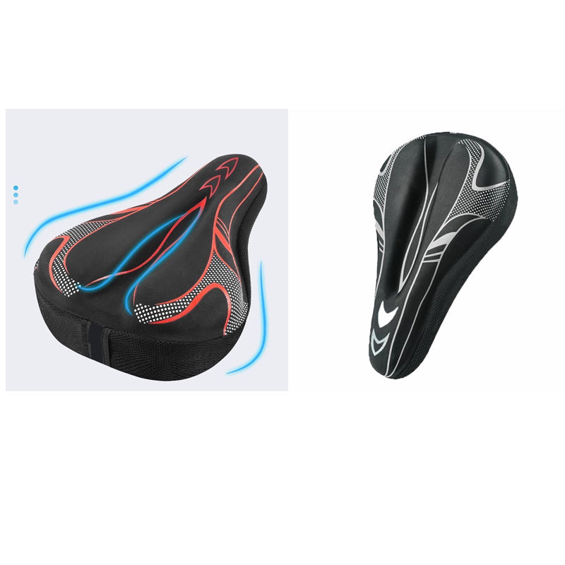 🚴‍♂️🧠 ComfortRide Memory Foam Saddle Pad – Waterproof Shock-Absorbing Bike Seat Cushion