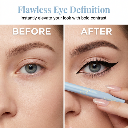 👁️✨ Ultra-Fine Waterproof Eyeliner – 0.01mm Precision Tip for Sharp, Smudge-Resistant Looks