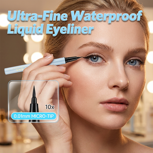 👁️✨ Ultra-Fine Waterproof Eyeliner – 0.01mm Precision Tip for Sharp, Smudge-Resistant Looks