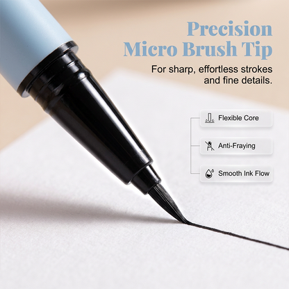 👁️✨ Ultra-Fine Waterproof Eyeliner – 0.01mm Precision Tip for Sharp, Smudge-Resistant Looks