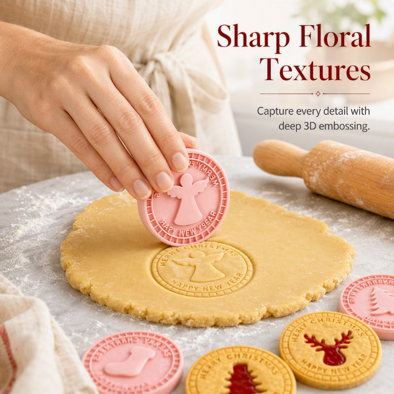 🔥Massive Discount 50% OFF✅Don’t Miss Out⚡Festive Christmas Cookie Cutter Set