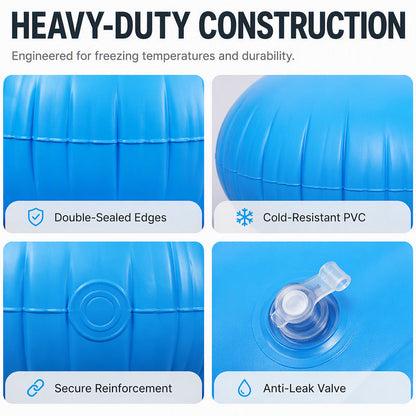 ❄️🏊 Winter Pool Cover Support Pillow – Inflatable Ice & Snow Pressure Protector