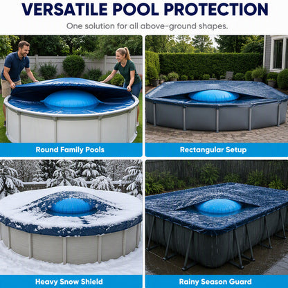 ❄️🏊 Winter Pool Cover Support Pillow – Inflatable Ice & Snow Pressure Protector