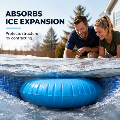 ❄️🏊 Winter Pool Cover Support Pillow – Inflatable Ice & Snow Pressure Protector