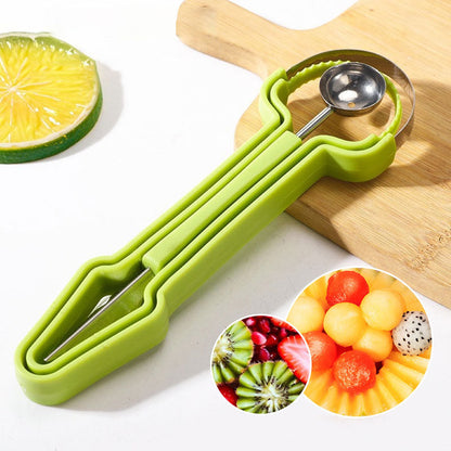 🎉Buy 1 Get 1 Free🍉3-in-1 Stainless Steel Melon Baller Scoop Tool Kit