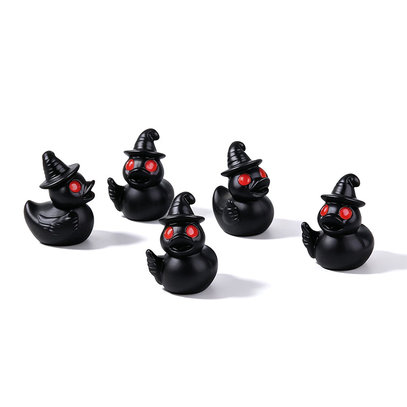 🎃 Spooky Devil Duck Decor | Halloween Mini