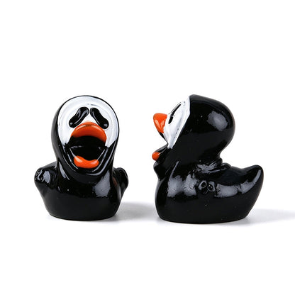 🎃 Spooky Devil Duck Decor | Halloween Mini
