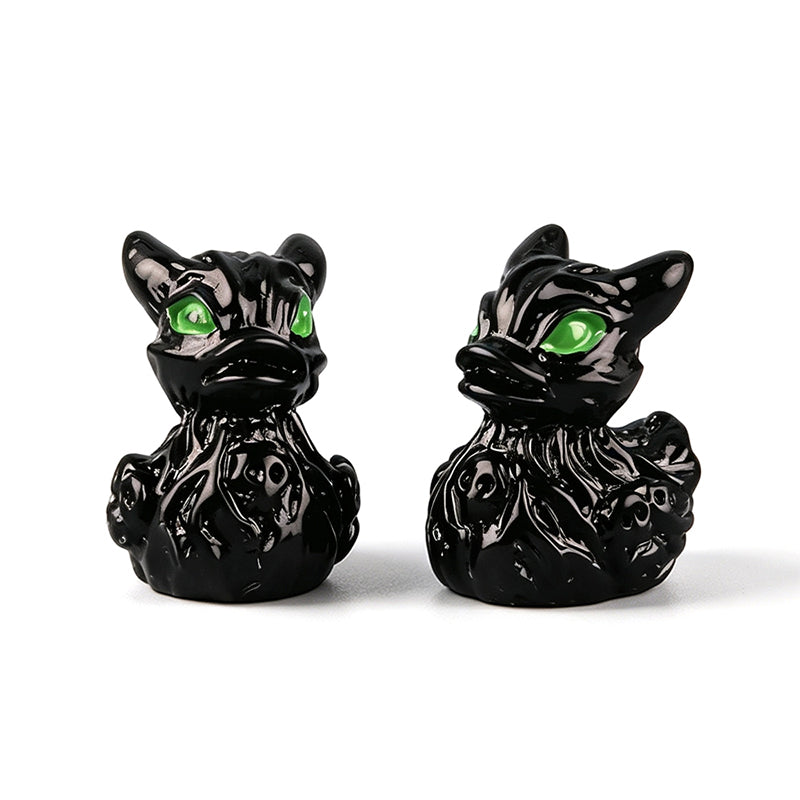 🎃 Spooky Devil Duck Decor | Halloween Mini