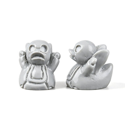 🎃 Spooky Devil Duck Decor | Halloween Mini