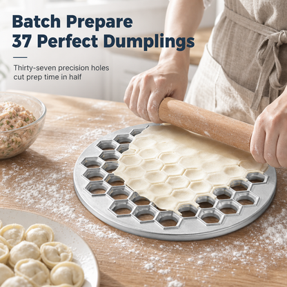 🥟✨37-Hole Quick Dumpling Making Mold