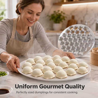 🥟✨37-Hole Quick Dumpling Making Mold