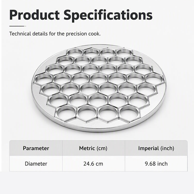 🥟✨37-Hole Quick Dumpling Making Mold