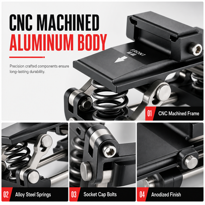 🚴✨ ComfortRide Suspension Seatpost – Shock-Dampening Support for Smoother Cycling