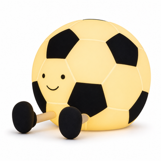 ⏳Limited-time 50% off⏰Rechargeable Soccer Night Lights – Soft Glow, Tap Control, Kid-Safe⚽💡
