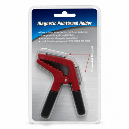 🎨🧲 Magnetic Paint Brush Holder Clip – Hands-Free Universal Clamp for Cleaner, Easier Painting