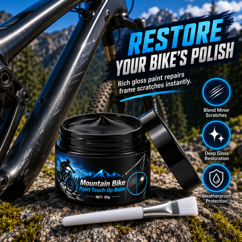 🚲🎨 Bike Frame Scratch Repair Paint – Easy Brush-On Touch-Up for Chips, Scratches & Wear