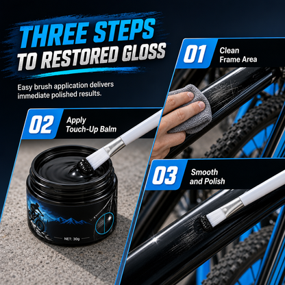 🚲🎨 Bike Frame Scratch Repair Paint – Easy Brush-On Touch-Up for Chips, Scratches & Wear