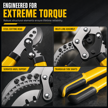 🌳✂️ Power-Leverage Garden Loppers – Heavy-Duty Branch Cutters for Easier Tree & Orchard