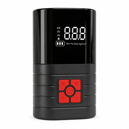🚗💨 Portable Electric Tire Air Pump – Compact Handheld Inflator for Cars, EVs & Bicycles
