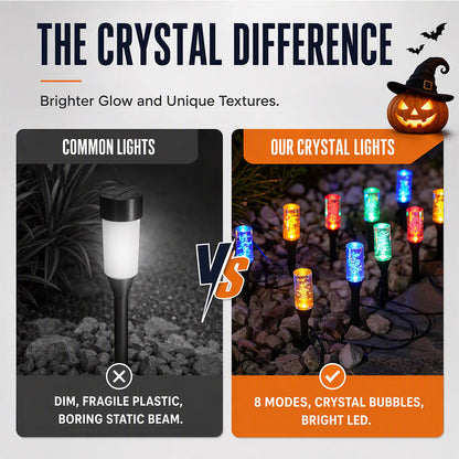 📢📢50% OFF !! ⏰Solar Bubble Pathway Light | 10–40 LEDs